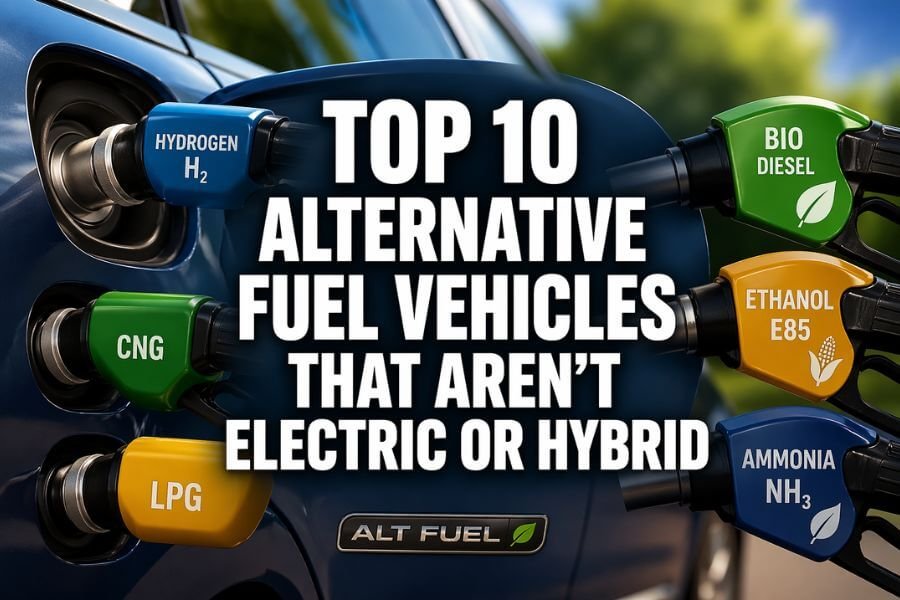 Read more about the article Top 10 Alternative Fuel Vehicles That Aren’t Electric or Hybrid