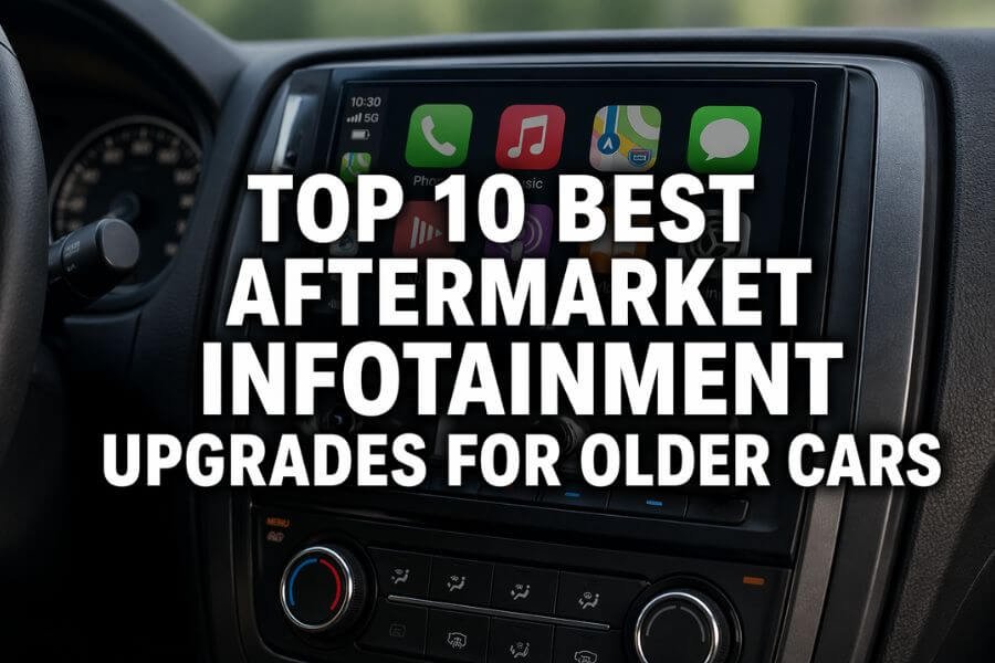 Read more about the article Top 10 Best Aftermarket Infotainment Upgrades for Older Cars