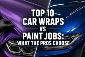 Read more about the article Top 10 Car Wraps vs Paint Jobs: What the Pros Choose
