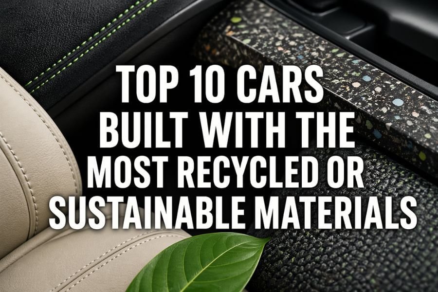 Read more about the article Top 10 Cars Built With the Most Recycled or Sustainable Materials
