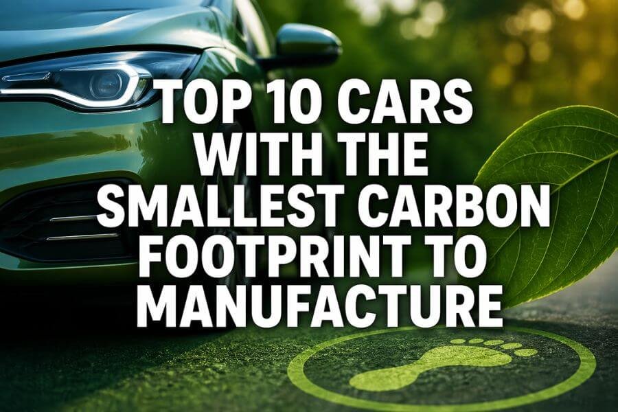 Read more about the article Top 10 Cars With the Smallest Carbon Footprint to Manufacture