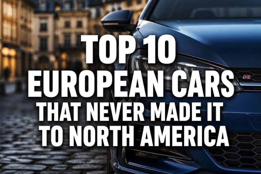 Read more about the article Top 10 European Cars That Never Made It to North America