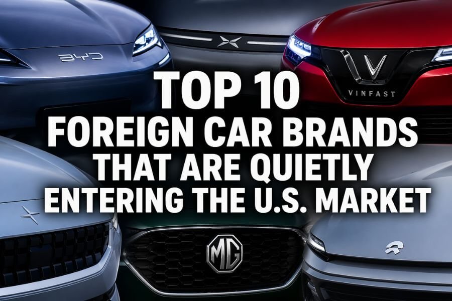 Read more about the article Top 10 Foreign Car Brands That Are Quietly Entering the U.S. Market