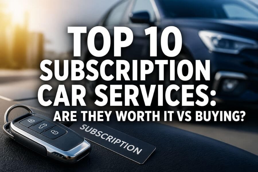 Read more about the article Top 10 Subscription Car Services: Are They Worth It vs Buying?
