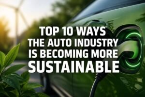 Read more about the article Top 10 Ways the Auto Industry Is Becoming More Sustainable