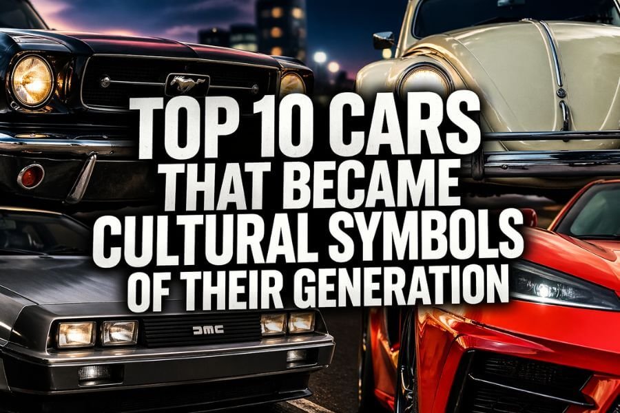 Read more about the article Top 10 Cars That Became Cultural Symbols of Their Generation