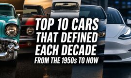Top 10 Cars That Defined Each Decade From the 1950s to Now