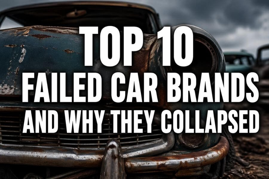 Read more about the article Top 10 Failed Car Brands and Why They Collapsed