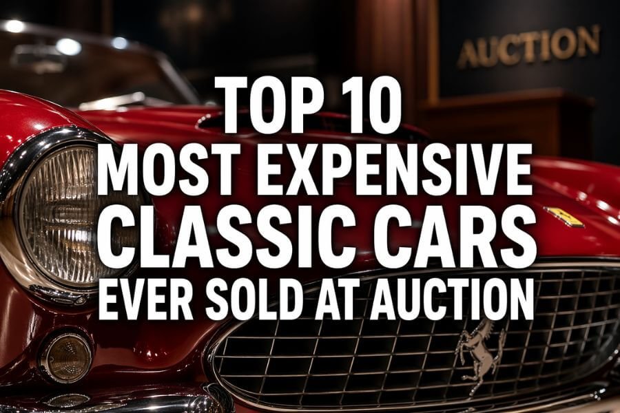 Read more about the article Top 10 Most Expensive Classic Cars Ever Sold at Auction