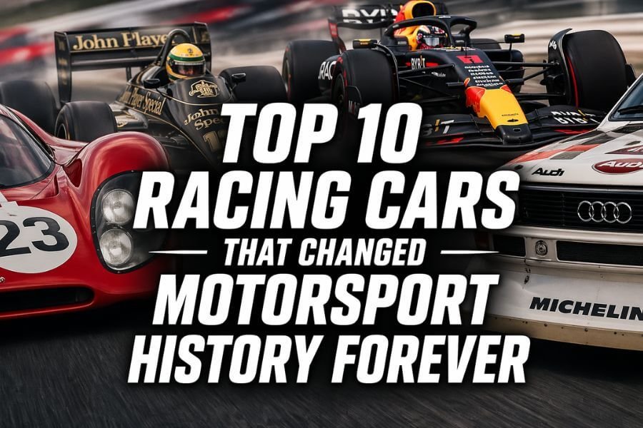 Read more about the article Top 10 Racing Cars That Changed Motorsport History Forever