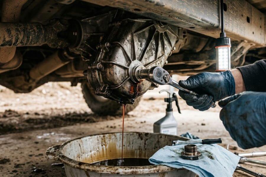 Read more about the article How to Change Transfer Case Fluid on a 4×4 Truck or SUV