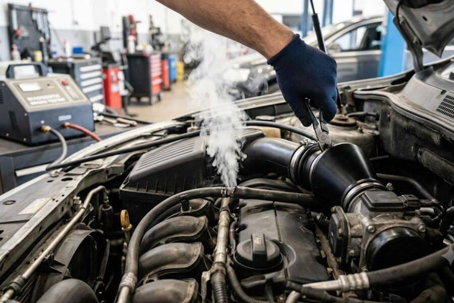 Read more about the article How to Find and Fix an Engine Vacuum Leak Using a Smoke Machine Kit
