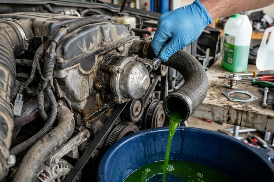 Read more about the article How to Replace a Sticking Engine Thermostat and Flush the Coolant