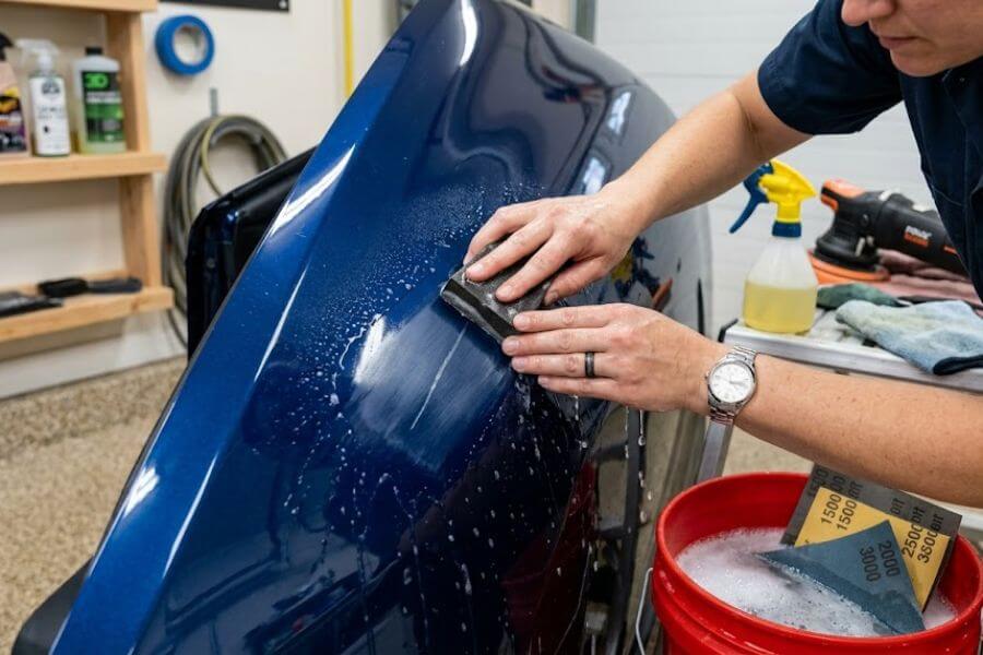 Read more about the article How to Wet Sand, Compound, and Buff Deep Scratches Out of Clear Coat